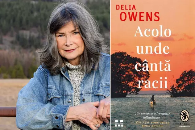 Delia Owens, autoarea romanului „Acolo unde cântă racii”, vorbește despre asemănările dintre ea și personajul principal al cărții