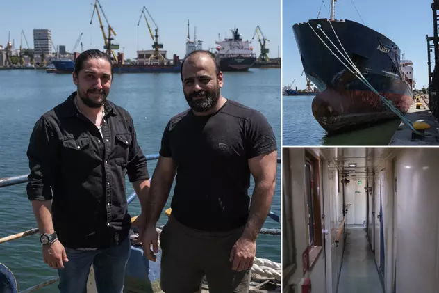 Patru marinari sirieni sunt blocați de aproape doi ani pe o navă în Portul Constanța. „Suntem foarte aproape de a ne pierde mințile”