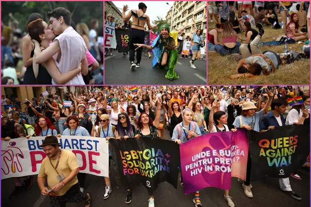 REPORTAJ. Cum au sărbătorit în stradă 15.000 de oameni Bucharest Pride: „Un progres pe care societatea românească îl marchează în 2022”