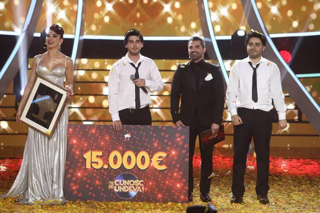 Cuza și Emi au câștigat „Te cunosc de undeva!”, sezonul 17. Ce vor face cu premiul în valoare de 15.000 de euro