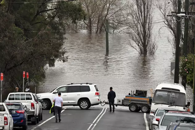 Inundații puternice în Sydney. Mii de oameni au primit ordin să-și evacueze casele