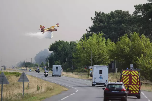 Un avion cu apă s-a prăbușit în regiunea Guarda din Portugalia, în timpul luptelor cu incendiile de pădure. Pilotul a murit