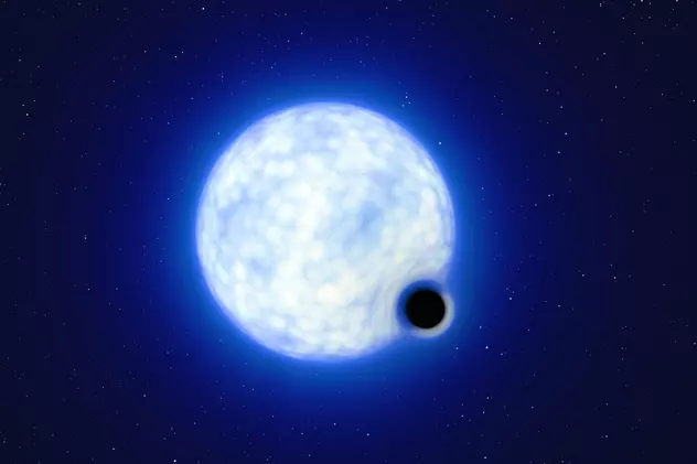 Gaură neagră inactivă descoperită în afara Căii Lactee. Are de 9 ori masa Soarelui