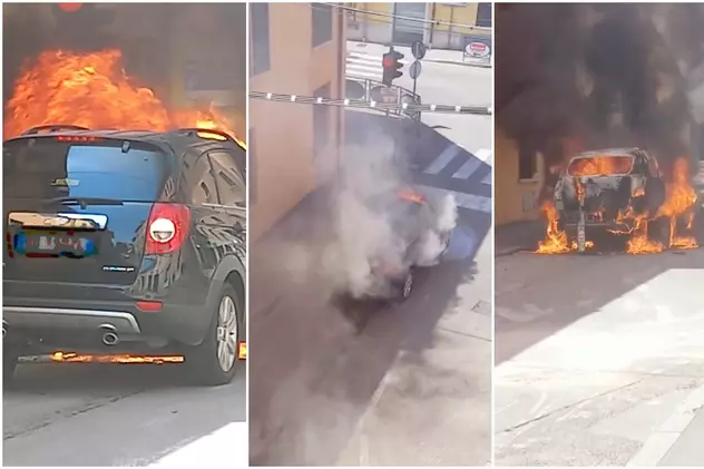 Tineri muncitori români, eroi în Italia, unde au salvat o șoferiță din flăcări: „M-au scos cu forța din mașină!”