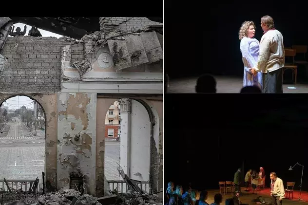 Actorii de la teatrul bombardat din Mariupol au avut prima reprezentație după atacul din martie. „Suntem în viață”