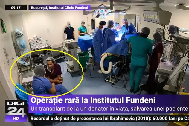 VIDEO. Revolta unui medic care a văzut la TV ce se întâmplă în timpul unei operații de transplant de la Fundeni: „Horror! Inadmisibil. Asta e esența medicinei românești”