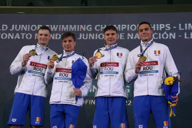 România, două medalii la Mondialele de natație pentru juniori: aur și argint!
