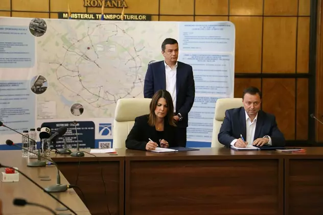 Sorin Grindeanu anunță semnarea contractului pentru lotul 3 din Autostrada Sibiu-Pitești, tronsonul Cornetu-Tigveni
