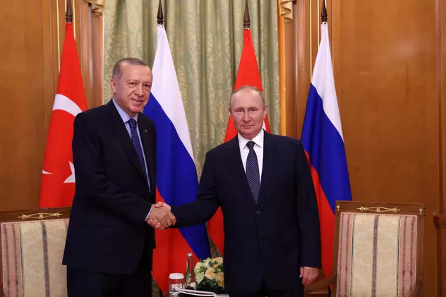 Acord Rusia-Turcia pentru consolidarea cooperării economice şi energetice după întâlnirea lui Putin cu Erdogan de la Soci