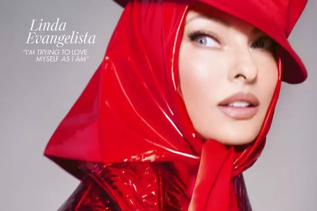 Linda Evangelista, pictorial pentru revista Vogue după ce a dezvăluit că a rămas desfigurată: „Încerc să mă iubesc așa cum sunt”