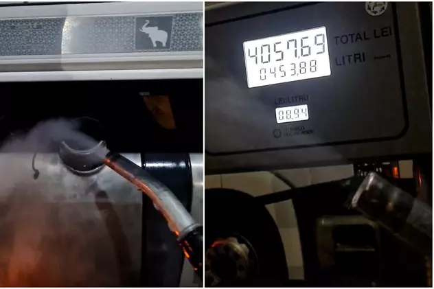 Cum a primit un șofer de TIR aer în loc de 400 de litri de motorină, la o benzinărie din Argeș | VIDEO