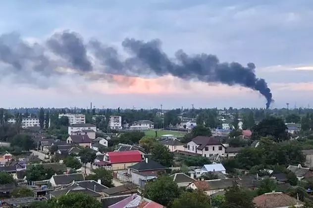 Explozii Crimea, 16 august Foto: Profimedia