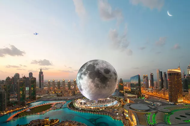 Hotelul-Lună, următorul proiectul SF din Dubai. Cât costă și când va fi gata, dacă obține toate aprobările