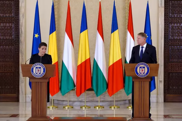 Președinta Ungariei, Katalin Novak, a acuzat în timpul conferinței de la Cotroceni, fiind alaturi de Klaus Iohannis, că traducerea nu a fost completă