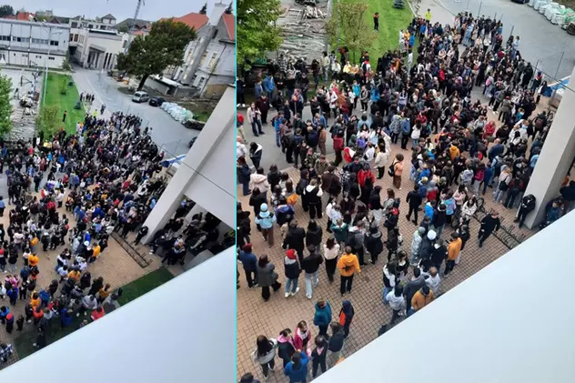 Sute de elevi de la un liceu din Baia Mare au intrat în grevă, supăraţi că reabilitarea școlii nu a fost terminată