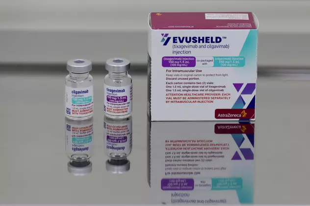 Evusheld, un tratament anti-COVID dezvoltat de Astra Zeneca, aprobat în Uniunea Europeană