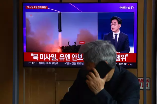 Coreea de Nord a lansat o rachetă balistică, cu o zi înainte ca vicepreședintele american Kamala Harris să ajungă la Seul