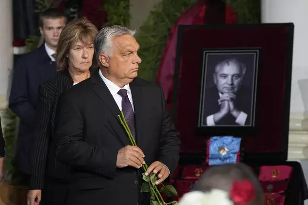 Viktor Orban, la funeraliile lui Mihail Gobarciov
