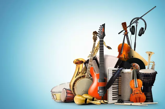 Cele mai populare instrumente muzicale