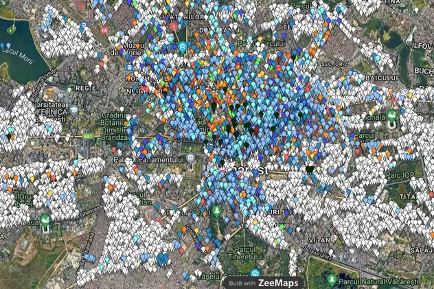 Zonele cu risc seismic din București. Harta interactivă care arată cât de sigur e fiecare bloc