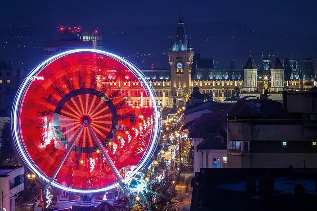 Drone și lasere în loc de artificii, în noaptea de Anul Nou, la Iași: „Iubim animalele și ne place tehnologia”