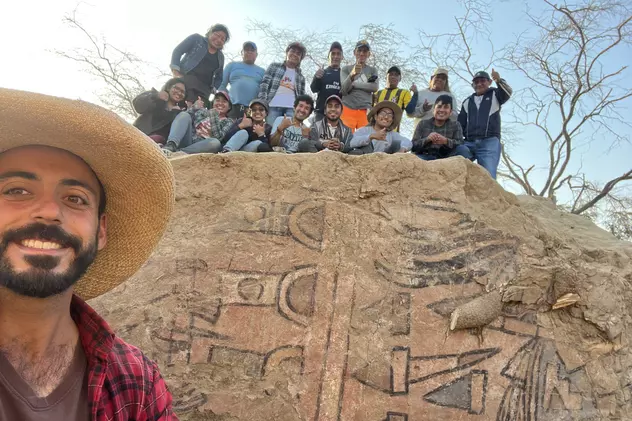 Pictură murală veche de 1.000 de ani, redescoperită după un secol de la dispariție, în Peru