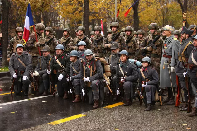 Parada de 1 Decembrie de la Arcul de Triumf, în imagini spectaculoase, surprinse de fotoreporterii Libertatea
