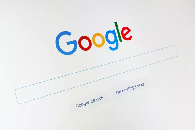 Ce au căutat românii pe Google în 2022 - Imagine cu pagina de start a motorului de căutare Google