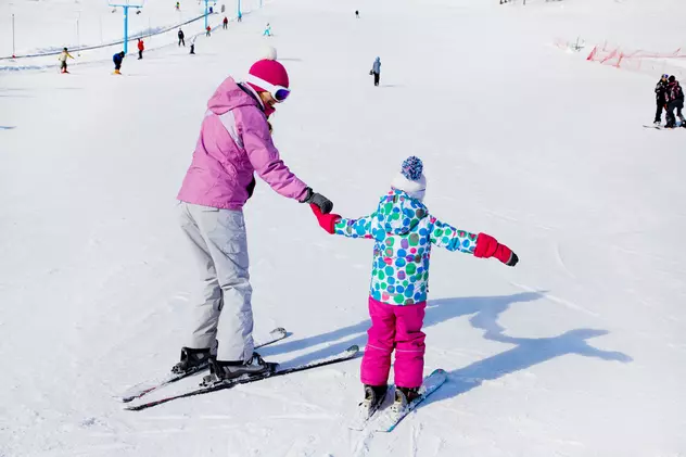 Stațiuni de schi pentru începători și pentru copii