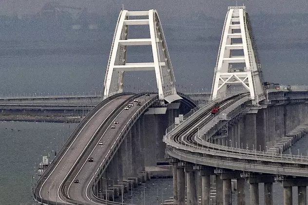 Podul Kerci este încă în reparații. Când preconizează autoritățile ruse că se vor finaliza lucrările de restaurare