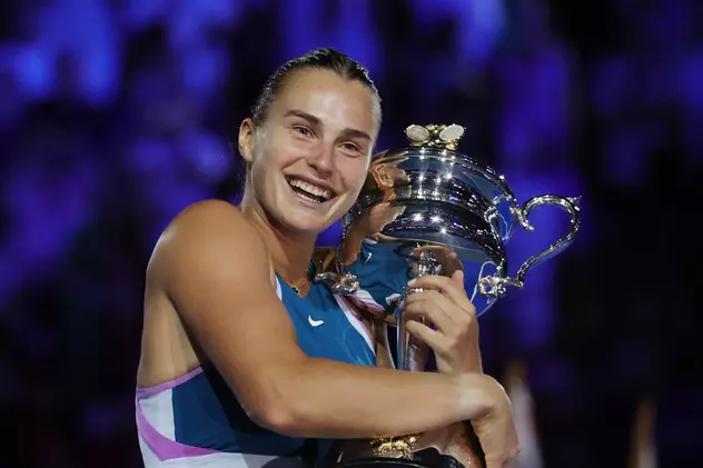 Jucătoarea belarusă Aryna Sabalenka a câștigat Australian Open. „Încă tremur”