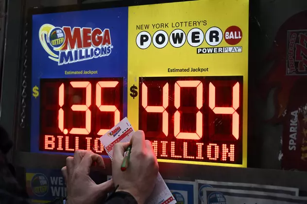 Un american a câștigat 1,35 miliarde de dolari la loto. Este al doilea cel mai mare câștig din istoria Mega Millions