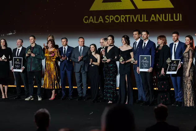 David Popovici și Simona Radiș, desemnați sportivii anului 2022 în cadrul galei organizate de Ministerul Sportului. FOTO