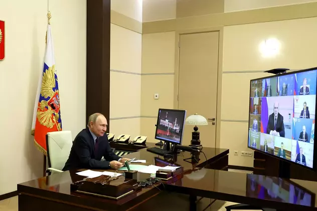 Putin și-a pierdut cumpătul cu vicepremierul rus, într-o ședință transmisă în direct la TV: „De ce faci pe prostul?”