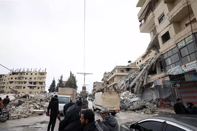 Cutremurul major de luni a dus la o „situație catastrofală" în Siria, avertizează un oficial al Comitetului Internațional de Salvare