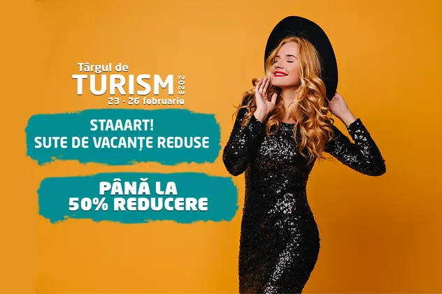 Până la 50% reducere la sute de vacanțe - Târgul de Turism online