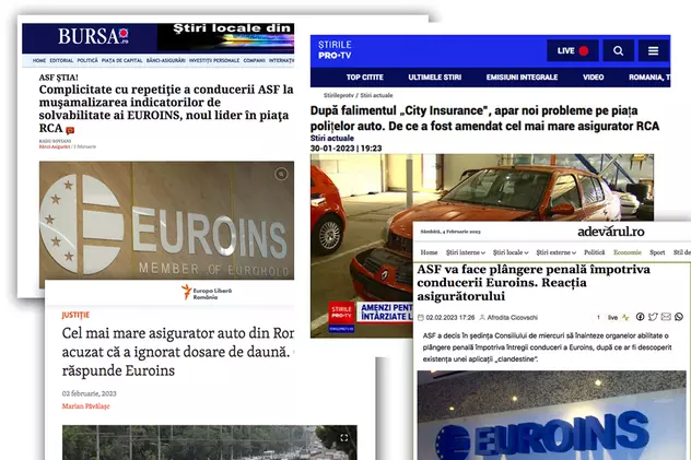 Ziarul Adevărul: „ASF a descoperit o aplicație clandestină folosită de Euroins”. Euroins atacă „oameni din ASF”