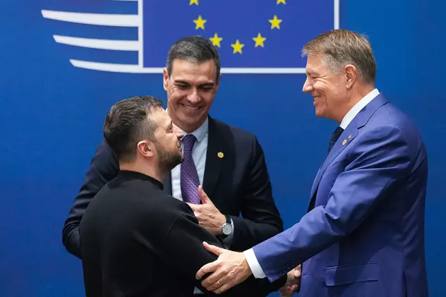 Mesajul transmis de Klaus Iohannis după întâlnirea cu Volodimir Zelenski de la Bruxelles