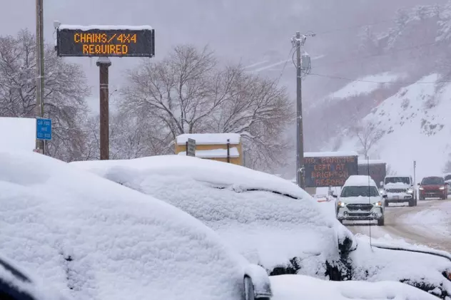 Mare parte din SUA, lovită de o furtună puternică de zăpadă. Peste 50 de milioane de americani sunt afectați de vremea rea