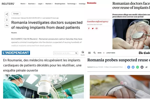 Cazul stimulatoarelor cardiace de la pacienți decedați a ajuns în presa internațională. Din Mexic, până în Australia