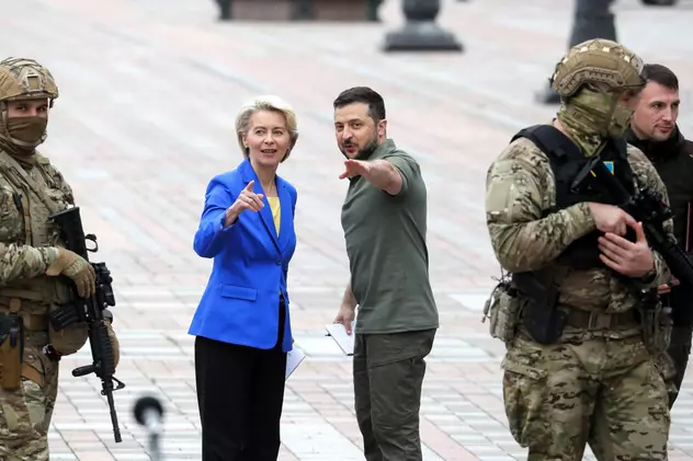 „Fără kaki sau culori vii”. Oficialii UE care ajung azi la Kiev, îndemnați să poarte un costum normal. Care este motivul