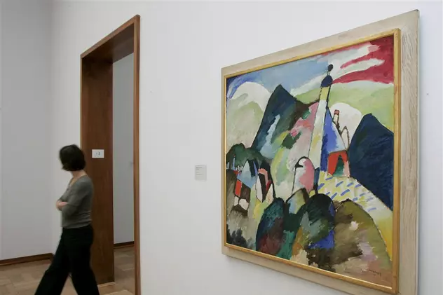 O operă a pictorului Vasili Kandinski, vândută pentru aproape 42 de milioane de euro la licitație