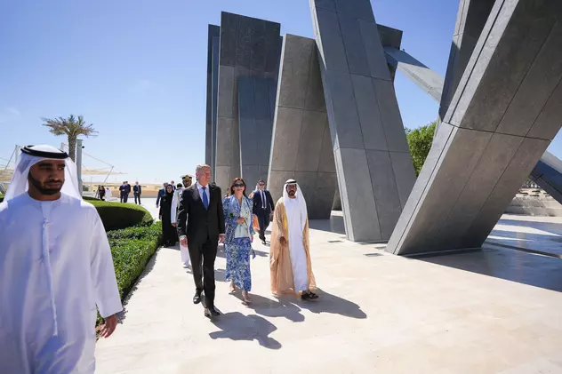 Klaus Iohannis, în Emiratele Arabe. Primele obiective turistice vizitate de președinte