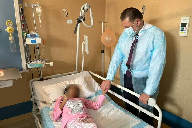 Primul transplant hepatic pediatric făcut la Spitalul Grigore Alexandrescu a avut succes