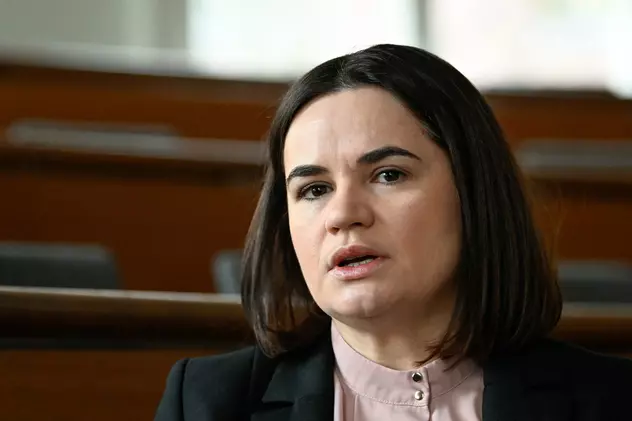 Svetlana Tihanovskaia, lidera opoziției din Belarus, condamnată în lipsă la 15 ani de închisoare