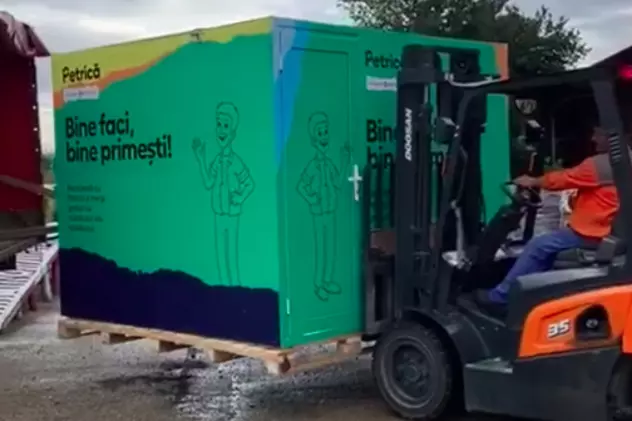 O primărie importantă a cumpărat un automat de colectat deșeuri reciclabile. „Petrică” nu-și găsește locul în oraș de șase luni