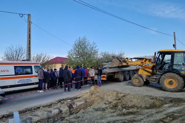 Accident de muncă în Bacău. Doi muncitori au murit striviţi de o bucată de beton