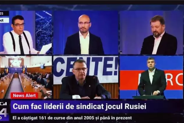 O burtieră pentru istoria obedienței la Digi 24, despre greva din Educație: „Cum fac liderii de sindicat jocul Rusiei”