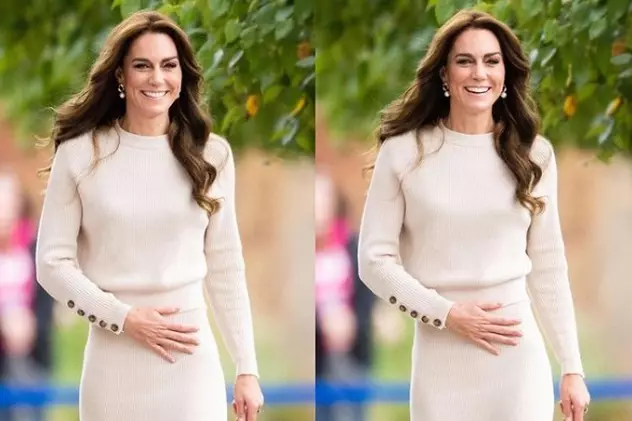 Kate Middleton a purtat un costum realizat la Piatra Neamț. Povestea unei afaceri de familie care a rezistat din anii '90
