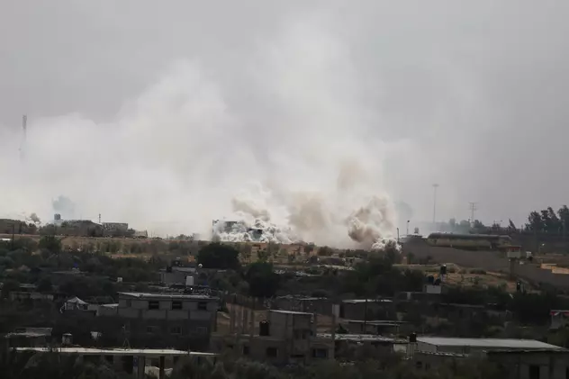 Israelul "bombardează" punctul de trecere a frontierei de la Rafah, acuză Hamas